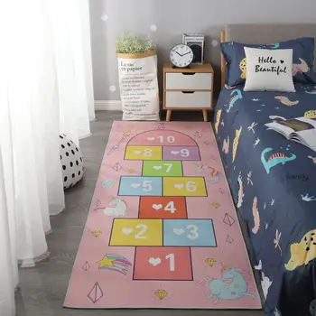 Drăguț Bucătărie Mat Dormitor Intrare Preș Acasă Decorare Podea Camera De Zi Covor Baie Antiderapant Covor De Interior Copii Play Mat