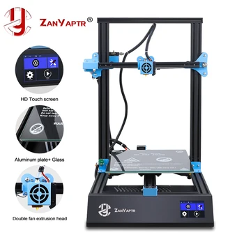 ZANYAPTR Imprimantă 3D ZY-01 PLUS de Mari dimensiuni 300*300*400 mm 5 Minute-Instalare Full Metal de Înaltă Precizie Printer HD Touch Ecran