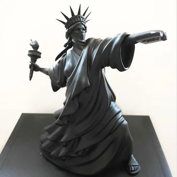 Arta modernă Statuia Libertății Arunca Torta Revolta de Libertate Arta London Art Fair Rășină Sculptura Decor Acasă cel Mai bun ornament
