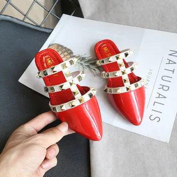 Fetele PU Spuma pantofi de moda plat cu fete printesa pantofi pentru fete nit pantofi de dans de petrecere, dans nunta new sosire 2020