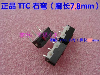 10buc/lot original TTC curbate pin mouse-ul micro comutator butoane laterale de deathadder red dot Felie 7,8 mm lungime pin