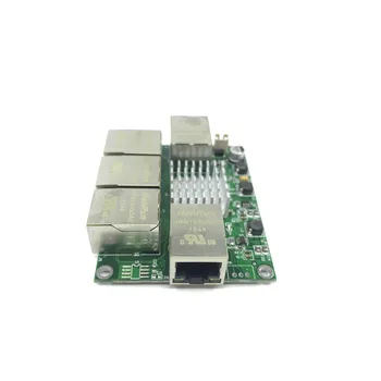Industriale de clasa mini micro redus de energie 3/4/5 port 10/100/1000Mbps RJ45 Gigabit switch de rețea module gigabit switch de rețea
