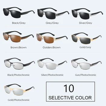 SIMPRECT Polarizat ochelari de Soare Barbati 2021 Pătrat Fotocromatică ochelari de Soare Retro Vintage UV400 Anti-orbire Ochelari de Soare Pentru Barbati Oculos