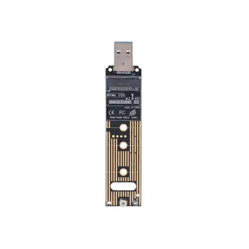 Portabil de Înaltă Performanță NVME la USB Adaptor M. 2 SSD de Tip pentru Un Card USB 3.1 Gen 2 Bridge Chip să-M2 SSD Cheie M