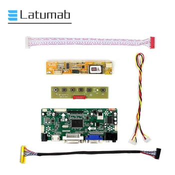 Latumab Nou LCD LED LVDS Placa de sistem Driver kit pentru QD14WL01 HDMI + DVI + VGA transport Gratuit