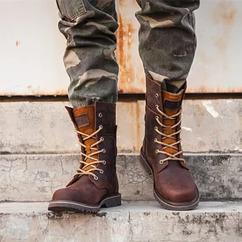 Drumeții pantofi Bărbați impermeabil cizme de vânătoare Tactice de Lupta Deșert Glezna militar Armata Pantofi de Lucru din Piele de mers pe jos adidas high top