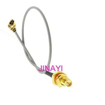 10buc Gri 1.13 IPX U. FL la RP-SMA Impermeabil de sex Feminin Tablier O-ring cablu coadă 1.13 mm 5 cm 15 cm 30 cm