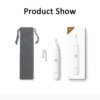 SOOCAS Electric de tuns parul Nas Mini N1 pentru Xiaomi Youpin Portabil pe Ureche, Nas, Păr Tuns aparat de Ras Impermeabil în condiții de Siguranță Curat Bărbați