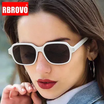 RBROVO 2021 Pătrat Retro ochelari de Soare Barbati Classic Ochelari de Soare Barbati de Lux Ochelari pentru Bărbați/Femei de Brand Designer de Gafas De Sol Hombre