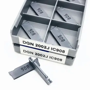 DGN2002C / 2002J IC908 DGN3003J / 3003C IC908 CNC insertii carbură pentru cioplire insertii DGN 3003J IC908 pentru strung scule aschietoare