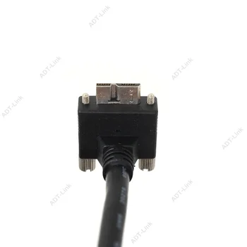 USB 3.0 Micro B Cablu cu Dublu Șurub de Blocare Mciro-B USB 3.0 5Gbps
