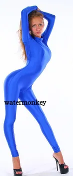 Watermonkey Brand Sport, Salopete pentru Femei cu Maneci Lungi Guler Salopeta Costum de Lycra Spandex Imbracaminte Body pentru copii