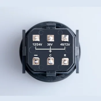 CUARȚ LED Indicator de Baterie Digital, Contor de Ore pentru curent continuu Alimentat de Unitate Cu LED Indicator de Baterie Ecartament Ecartament 12V 24V 36V 48V 72V f