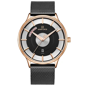 NAVIFORCE Ceas Barbati Brand de Top de Moda de Lux pentru Bărbați Ceas din Oțel Inoxidabil Impermeabil Cuarț Ceas de mână Relogio Masculino