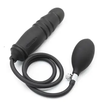 Thierry de Silicon Gonflabil Anal Plug Expandable Butt Plug Cu Pompa de Produse pentru Adulți Jucarii Sexuale pentru Femei Barbati Dilatator Anal