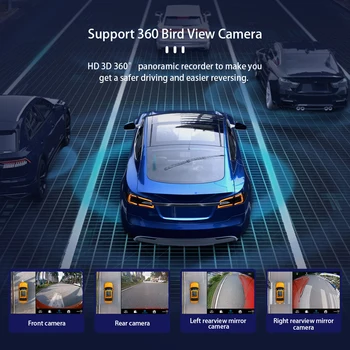 Radio auto Pentru Jeep Wrangler 4 JL 2018 2019 Nu 2din 2 Din Dvd-ul Android 9.0 Carplay 360 Camera cu Canbus Multimedia Player Video