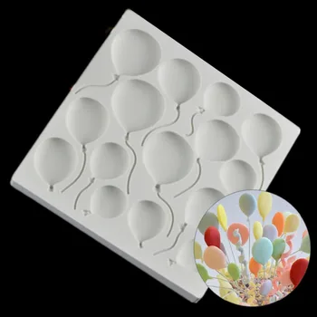 3D Balon Model de Alimente Grad Silicon Fondant Săpun Mucegai Tort de Ciocolata Filtru de Tort de Silicon Matrite Tort de Instrumente Decorative