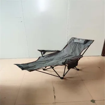 În aer liber camping scaun pliant birou prânz pat portabil ochiurilor de plasă respirabil patut plaja pat de agrement lounge scaun scaun de pescuit