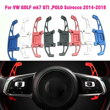 Volan masina Shift Paddle Shifter Extins Pentru toate modelele VW GOLF GTI GTD R GTE MK7 7 POLO GTI, Scirocco 2016 2017 2018 2019