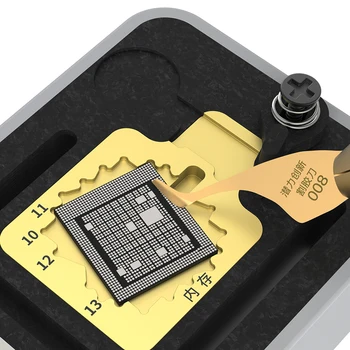 De Încălzire cu Temperatură constantă Platforma pentru iPhone 7-11Pro Max NAND PROCESOR A10-A13 Amprenta Chip de Încălzire Stație de Lipici de Îndepărtare