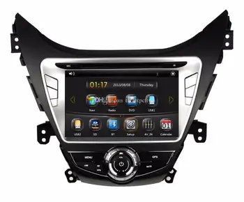 Masina DVD player audio Radio stereo multimedia unitate de navigare GPS cu ecran tactil pentru Hyundai Elantra/Avante/I35 2011 2012 2013