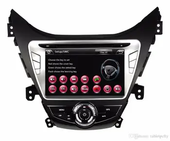 Masina DVD player audio Radio stereo multimedia unitate de navigare GPS cu ecran tactil pentru Hyundai Elantra/Avante/I35 2011 2012 2013