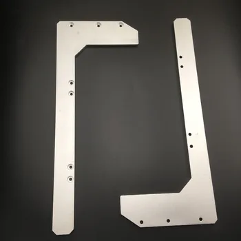 Imprimanta 3D Părți Laterale a cadrului marginea din aliaj de aluminiu brat fix suport Pentru DIY Makerbot Replicator 4mm Grosime