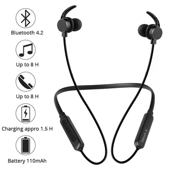 Căști Bluetooth Căști Fără Fir Magnetic Cu Cască Cu Microfon Impermeabil Sport Căști Pentru Telefon Xiaomi, Meizu Jocuri