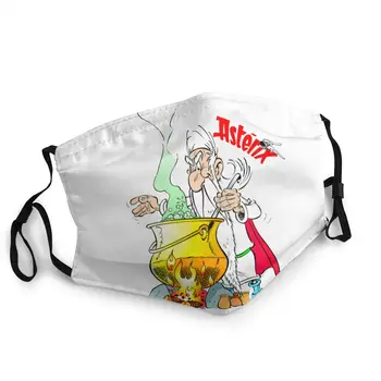 Asterix Și Obelix Bărbați Femei Reutilizabile Masca De Fata Anti-Bacteriene Praf Mască Mască De Protecție Respiratorie Gura Mufla