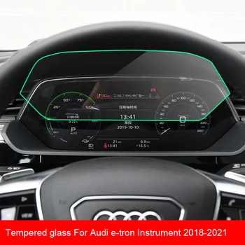 Sticla folie protectoare Pentru Audi e-tron interior Auto panoului LCD ecran Anti-zero 2018-2021