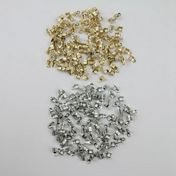 200pc DIY Metal Pene gaura clip argint aur cataramă de bronz pentru Bijuterii cu Margele pandantiv Gaură montaj Carlige de Artizanat accesorii