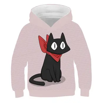 Animale, pisică Nou toamna și iarna Băieți Fete hot de vânzare Jachete de Toamna pentru Copii Hanorace Mâneci Lungi Copii 3D hanorace Haine