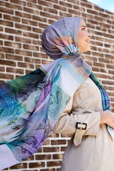 Noul sezon de înaltă calitate turc eșarfă de mătase eșarfă șal eșarfă colorată turc hijab