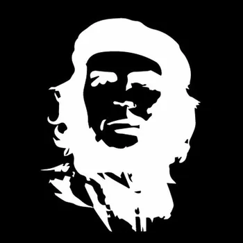 11CM*15CM Grave Celebritate Che Guevara Masina KK Vinil Decal Decora Autocolant Negru/Argintiu Masina Decal