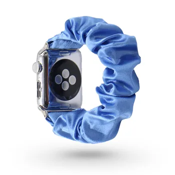 Solid Satin Apple Watch Elastic Band,pentru iwatch 38mm/40mm 42/44mm,Elastic de Înaltă Calitate Tesatura Satin,Femei Elastic Curea