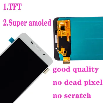 Original Super Amoled LCD Pentru Samsung Galaxy A7 2016 A710 A710F A710M A710Y A7100 Display LCD Touch Screen Digitizer Asamblare