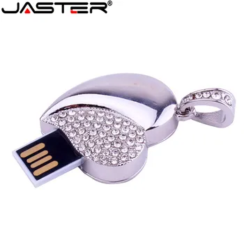 JASTER vânzare fierbinte capacitatea reală de cristal Mini doamnelor sac USB 2.0 4GB 8GB 16GB 32GB de Stocare Extern USB flash drive