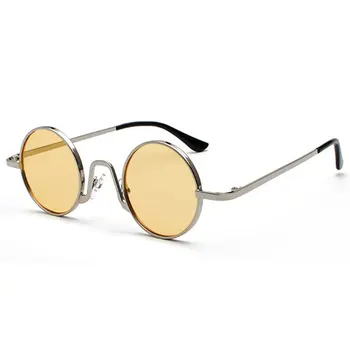 Vintage Rotund ochelari de Soare Brand Design Femei Bărbați Ochelari de Soare de Lux Retro UV400 Ochelari de Moda Nuante Oculos Gafas de sol