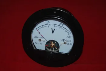 1 buc AC 0-300V ROTUND Voltmetru Analogic de Tensiune Panou Pătrat 62T2 Diametru 90mm Directl a se Conecta Nu este nevoie de Șunt