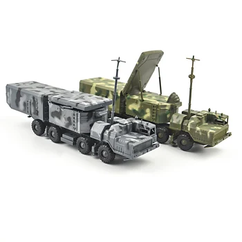 4D Asambla Rusia Militare de Rachete S300 Sistem Radar Vehicul din Plastic, Asamblate Camion Puzzle Kit de Construcție Militară Model de Masina de Jucărie