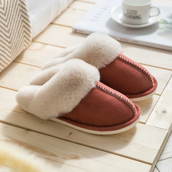 2020 Moda Femei Wintere Papuci de casă 6 Stil de Interior Dormitor Iubitorii de Cupluri Pantofi de Moda Pantofi de Cald Plat Plat Non-alunecare Papuci de casă