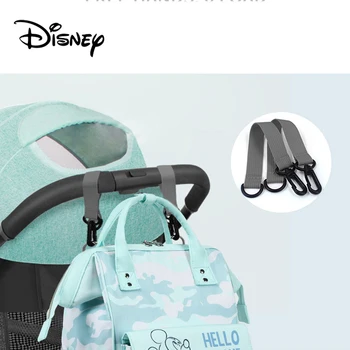 Disney New Baby Scutec Sac De Depozitare De Mare Capacitate Copil Cărucior Izolare Sac Portabil Sac De Scutec Moda Cu Cârlig Mami Sac