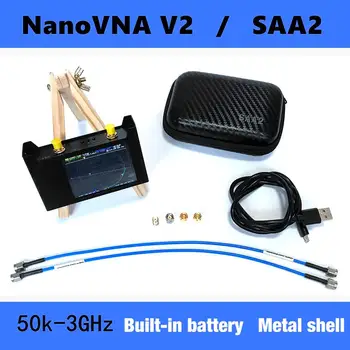 50KHz~3GHz VNA 2.8 inch LCDHF VHF UHF UV Analizor Vectorial de Retea Antena Analizor de 50MAh Baterie Antena Analizor Cu EVA Sac
