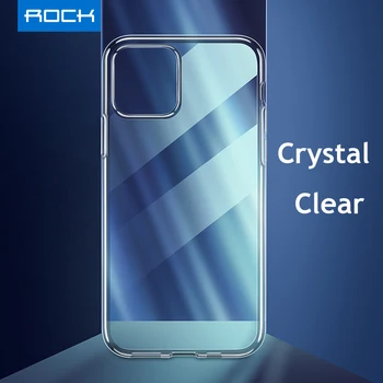 PIATRA de Cristal Clar de Telefon Caz Pentru iphone 11 iphone 11 pro max 6.5 protecție moale TPU hibrid de caz pentru iphone 11 pro 5.8 acoperi