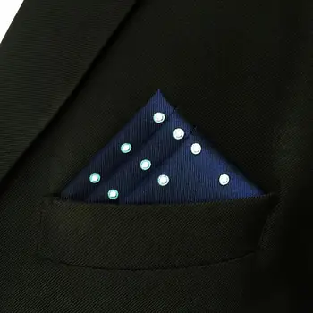 E24 Buline Bleumarin de Mătase pentru Bărbați Cravate Set Rochie Clasic Cravate pentru bărbați Moda de Nuntă Batista Extra Lungi Dimensiune
