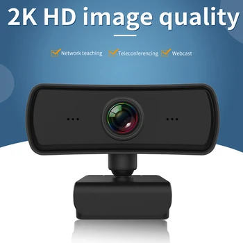2K 1080P camera web HD Calculator PC WebCamera cu Microfon Rotativ Camere pentru transmisiunea Live Video de Asteptare Conferință de Munca