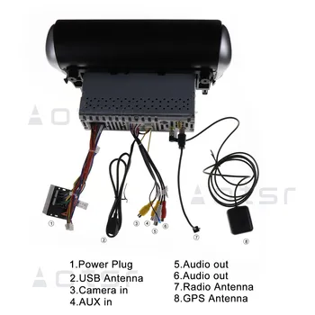 Receptor Stereo radio Auto Unitatii Audio Pentru Peugeot 2008 208 2011-2019 Android 10.0 navigator auto Multimedia Player 2 din
