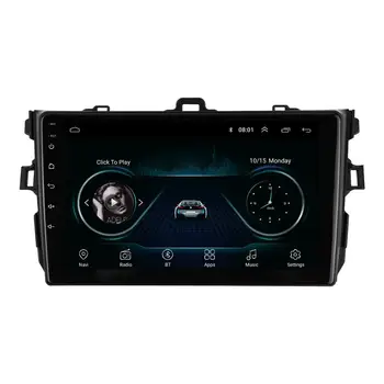 Radio auto Cadru pentru Toyota Corolla 2008-2010 GPS DVD Audio Cablaje Dublu Din Stereo Panoul de Bord Retehnologizare Installastion Kit