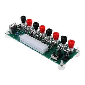 ATX Banc de Alimentare Calculator Circuit Electric 24Pins Breakout Bord Modulul DC Conector USB 5V Port