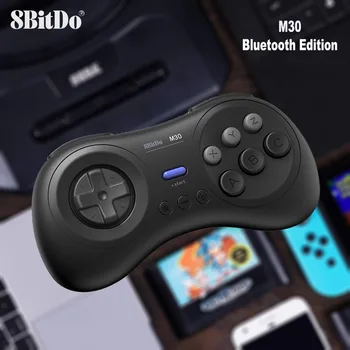 8BitDo M30 Bluetooth Gamepad pentru Geneza Sega Mega Drive Stil pentru Nintendo Comutator macOS Android Aburi Xiaomi smartphone-uri